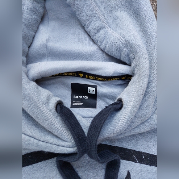 Men's Under Armour Project Rock Hoodie - Picture 2 of 11